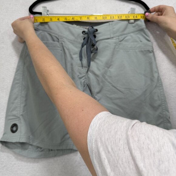 Immersion Research Board Shorts Womens 6 Gray Nylon Swim Surf Quick Dry Pockets - Picture 6 of 13